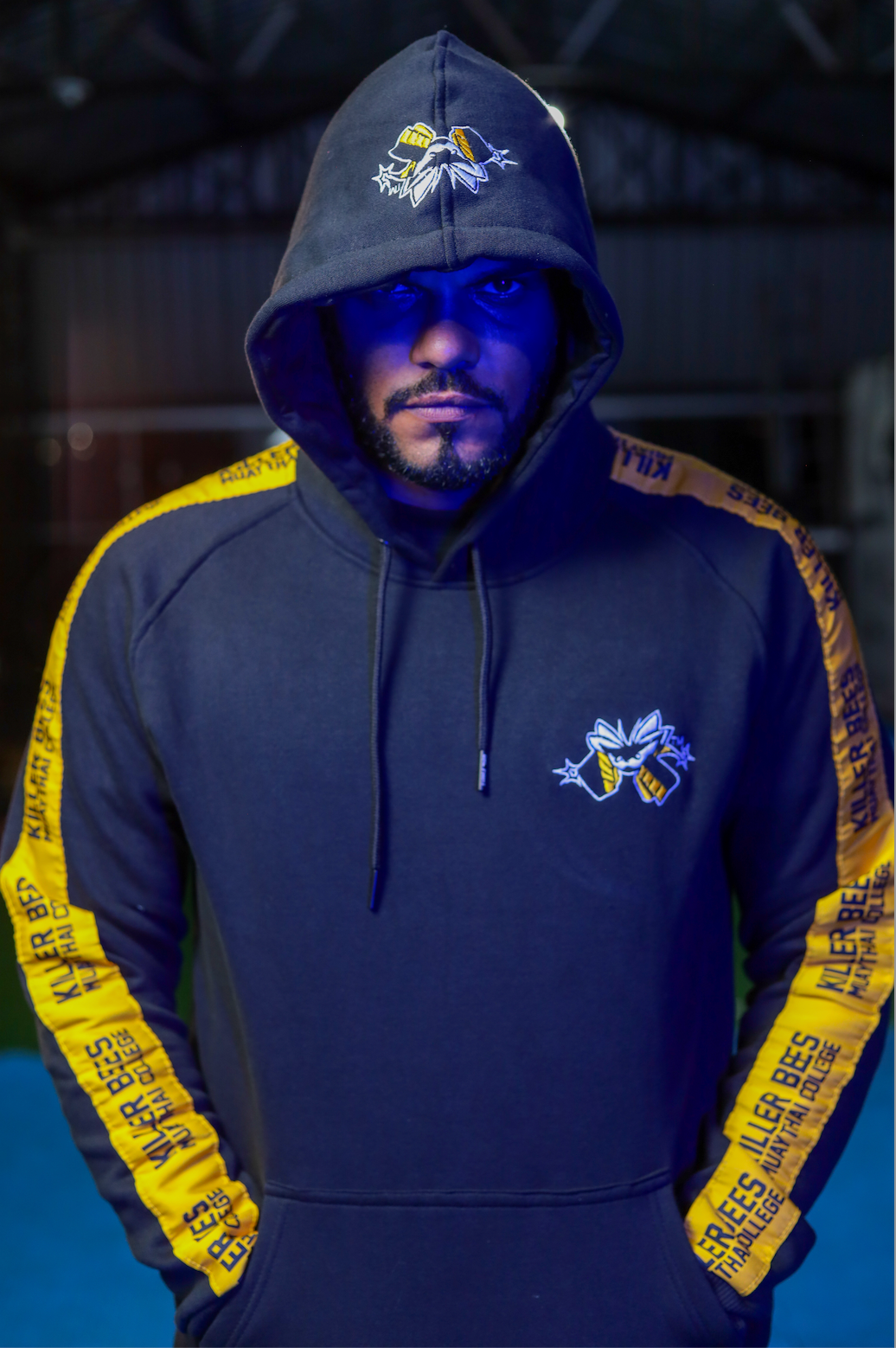Sudadera Killer Bees – Black & Gold Edition