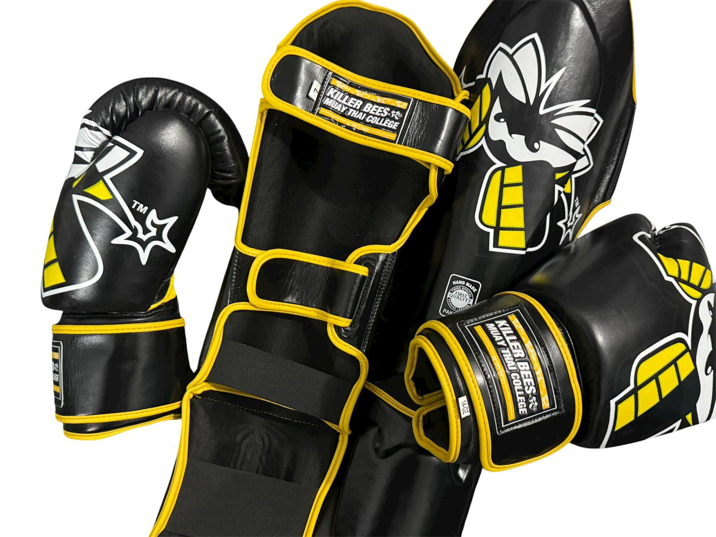 Espinilleras / Tibiales Killer Bees – Muay Thai & Kickboxing