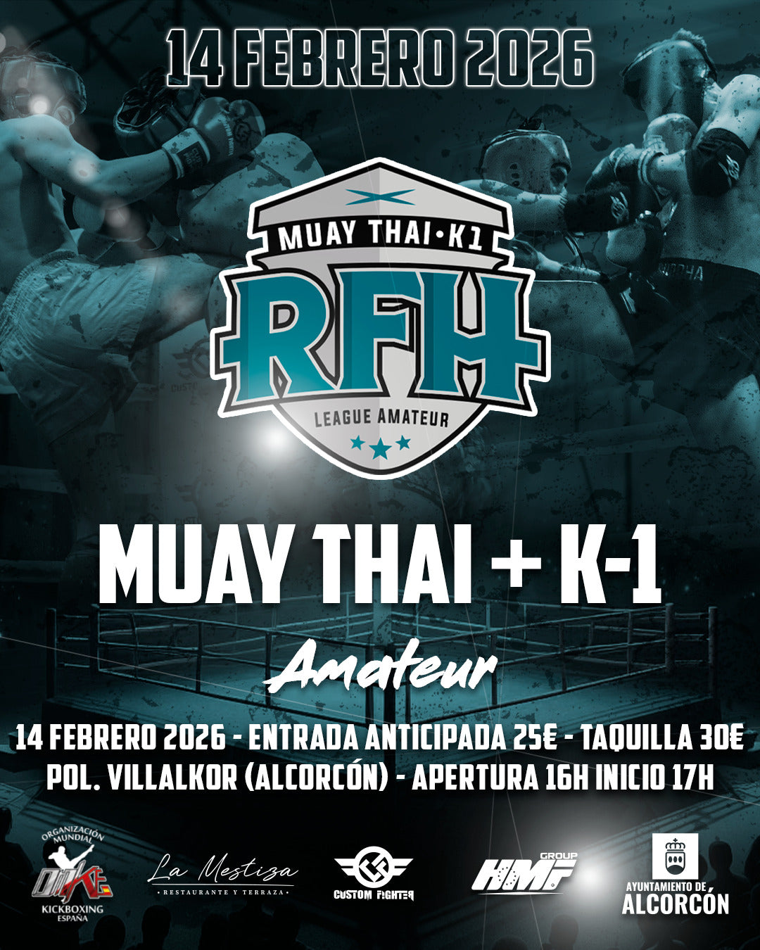 Killer Bees presente en el RFH Muay Thai