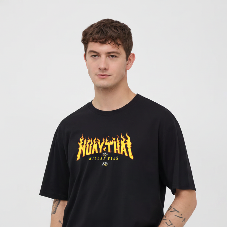 Camiseta Muay Thai Flames Collection