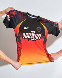 Rashguard Manga Corta Fire