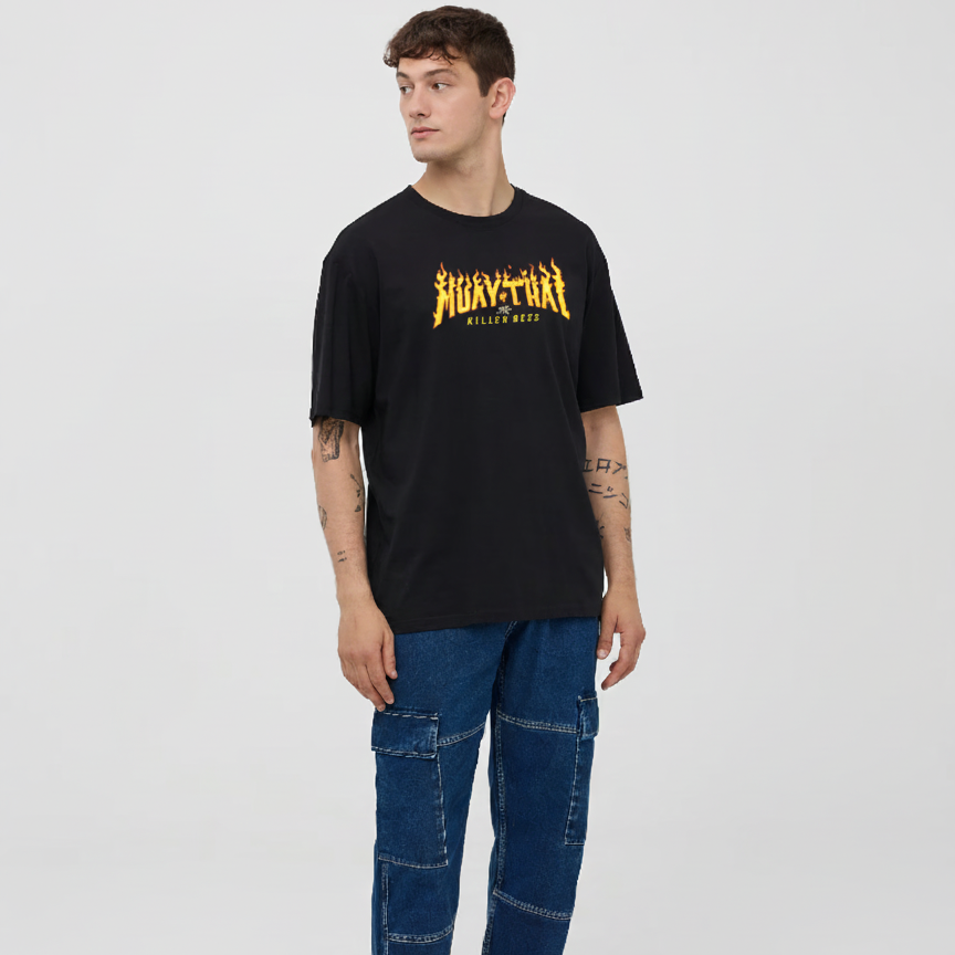 Camiseta Muay Thai Flames Collection