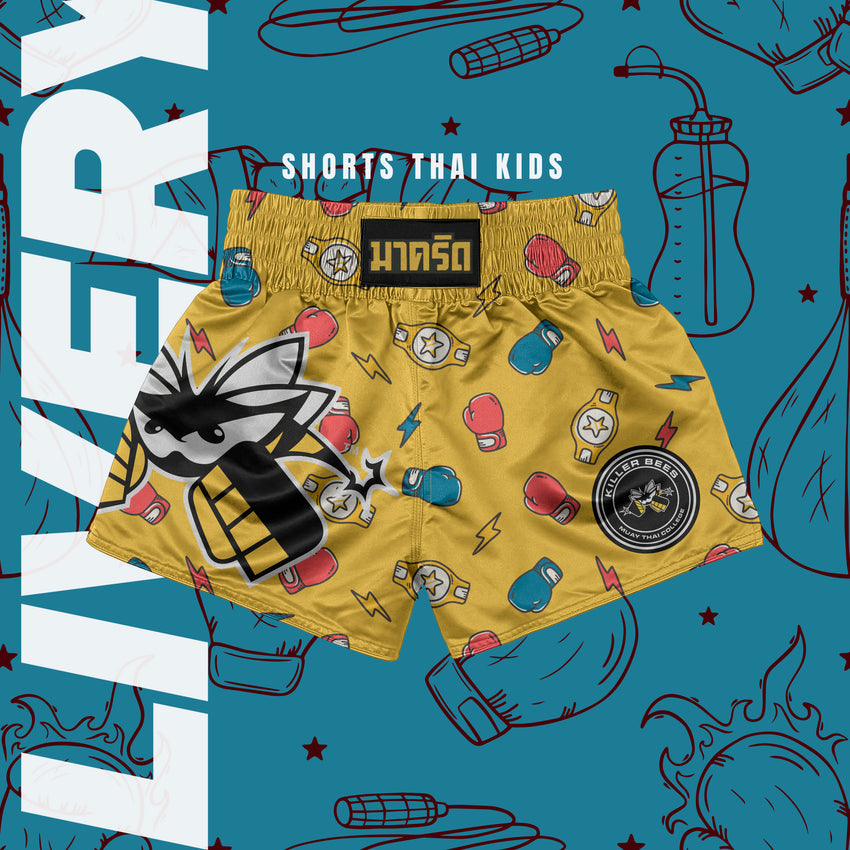 SHORTS KILLER BEES KIDS — THE NEXT GENERATION