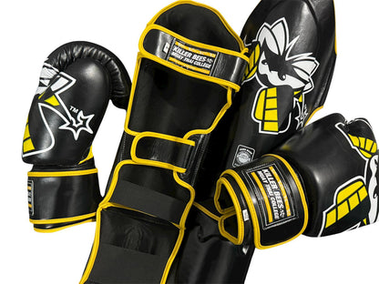 Espinilleras / Tibiales Killer Bees – Muay Thai & Kickboxing