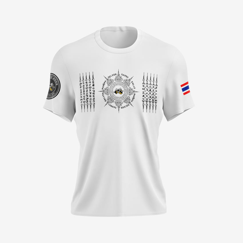 Camiseta Killer Bees – Yant Tiger Edition (White)
