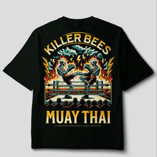 Camiseta Oversize "Killer Bees" - Muay Thai Edition