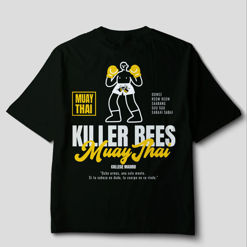 Camiseta Oversize Muay Thai - Ocho armas, una sola mente